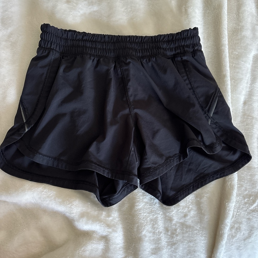 Athleta Black Athletic Shorts Lightweight Performance